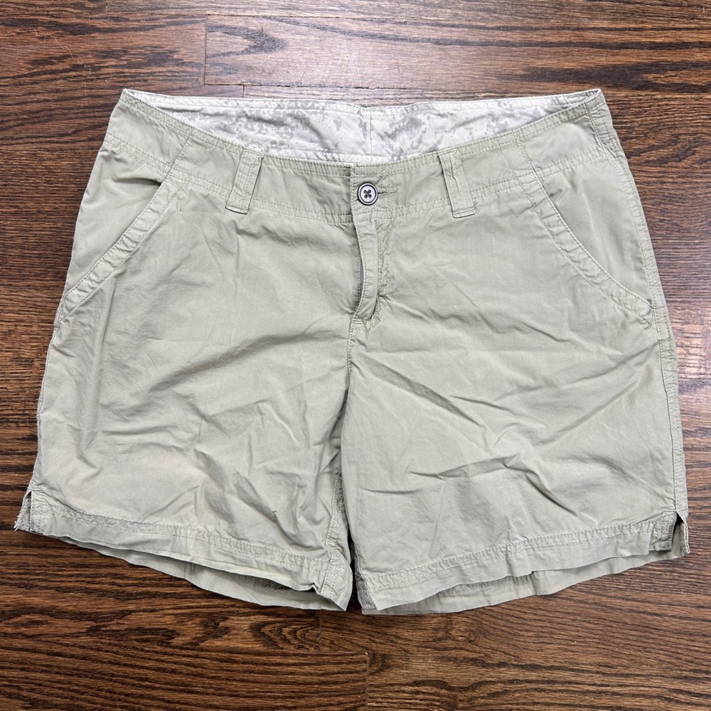 Columbia‎ Shorts Womens Size 6 Khaki Chino Hiking Utility Tan Outdoor Casual